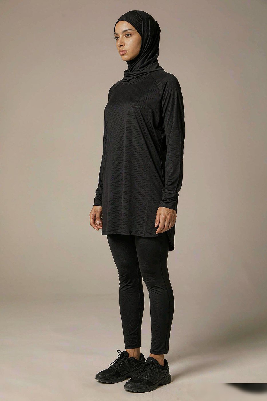 Sports Hijab & Loose Modest Set